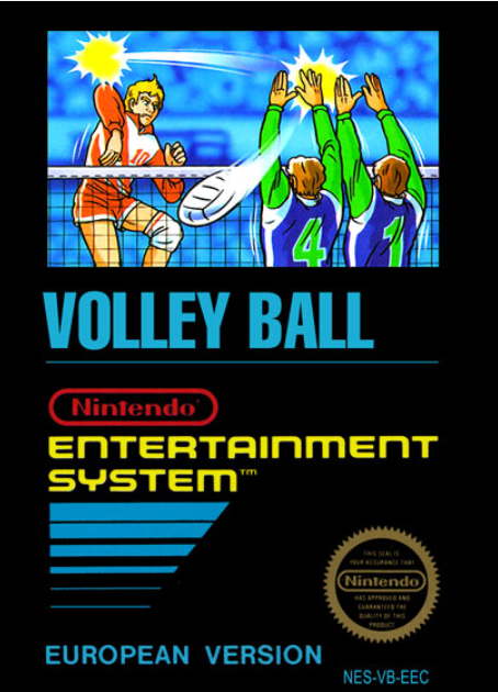 楽天市場】【中古】北米版 ファミコン NES Volleyball